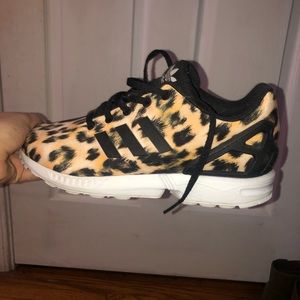 Adidas leopard shoes